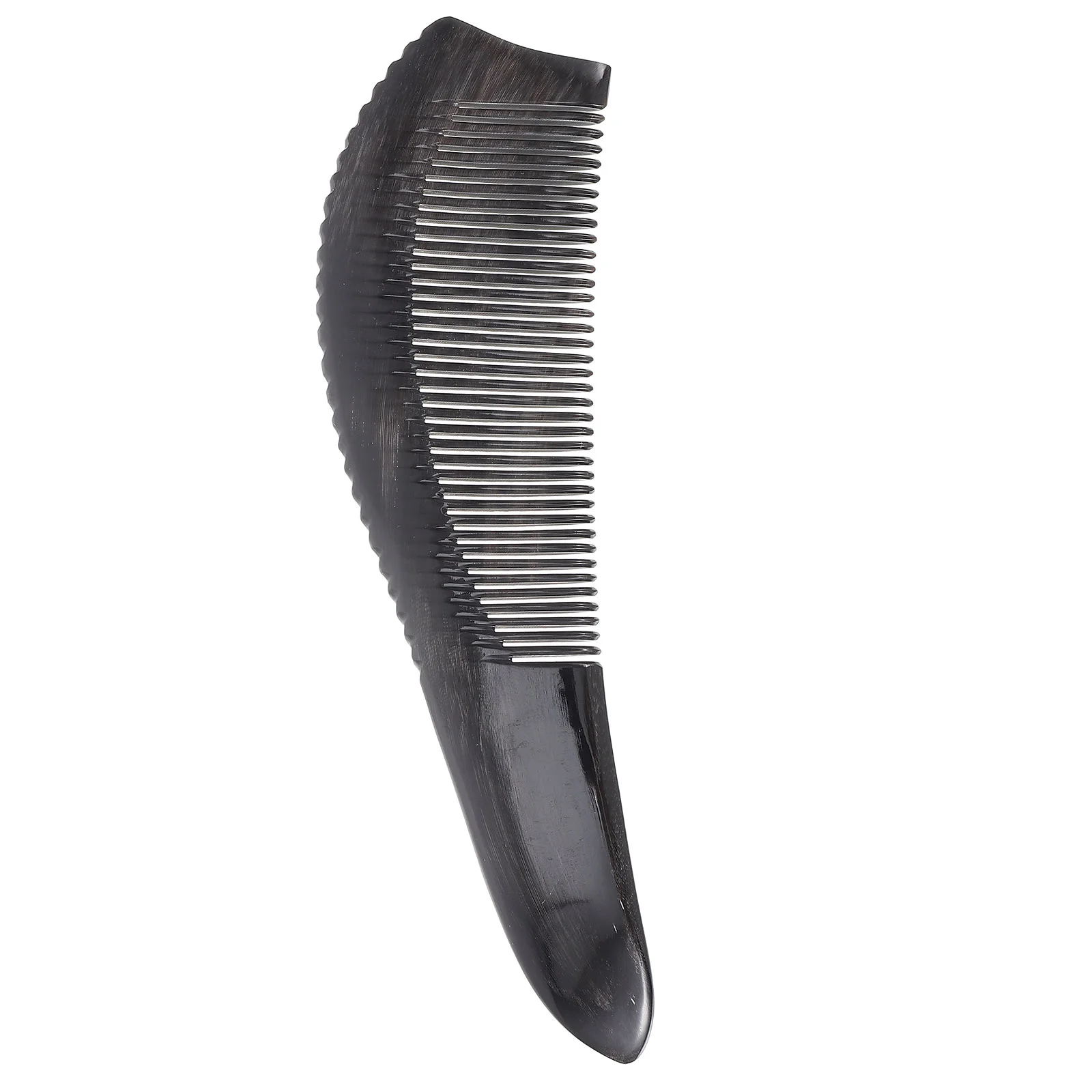 

Black Buffalo Horn Comb Scalp Massage Household Hair Device Hairdressing Fashion Tool Combs for Men Styling