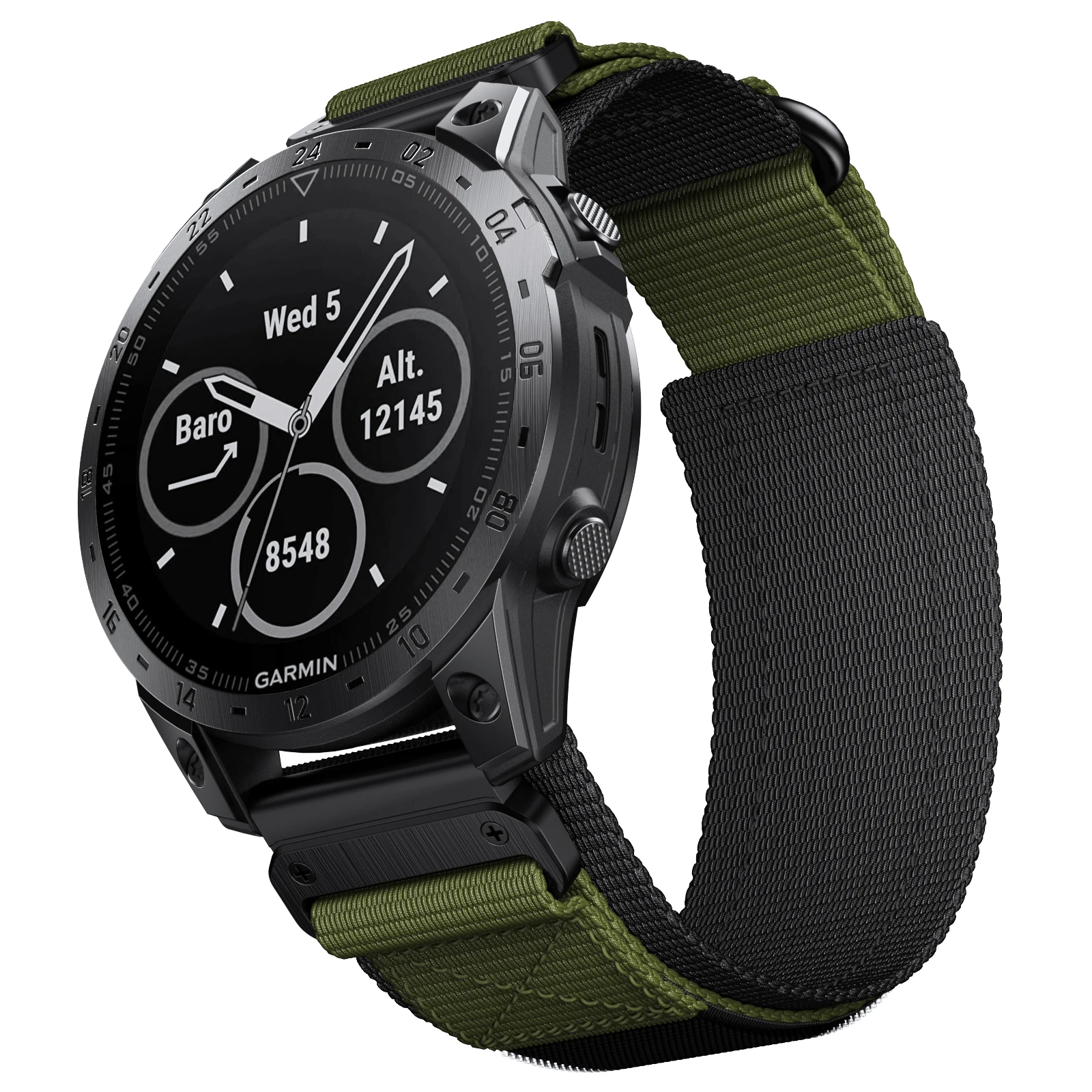 Nylon Quick Fit Strap - Durable 22-26mm Loop Band