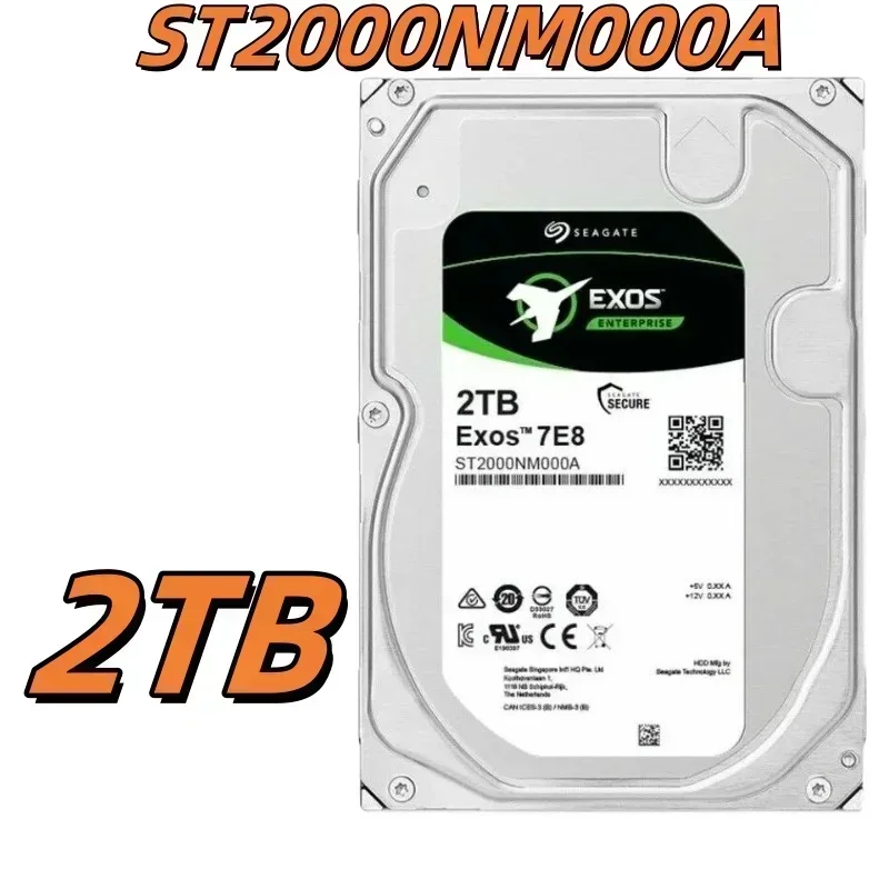 HDD Iron Wolf Pro Exos 18TB 16TB 14TB 10TB 8TB 6TB 4TB 2TB 3.5" SATA 3 NAS Hard Drive 6GB/s 7200RPM hard drive