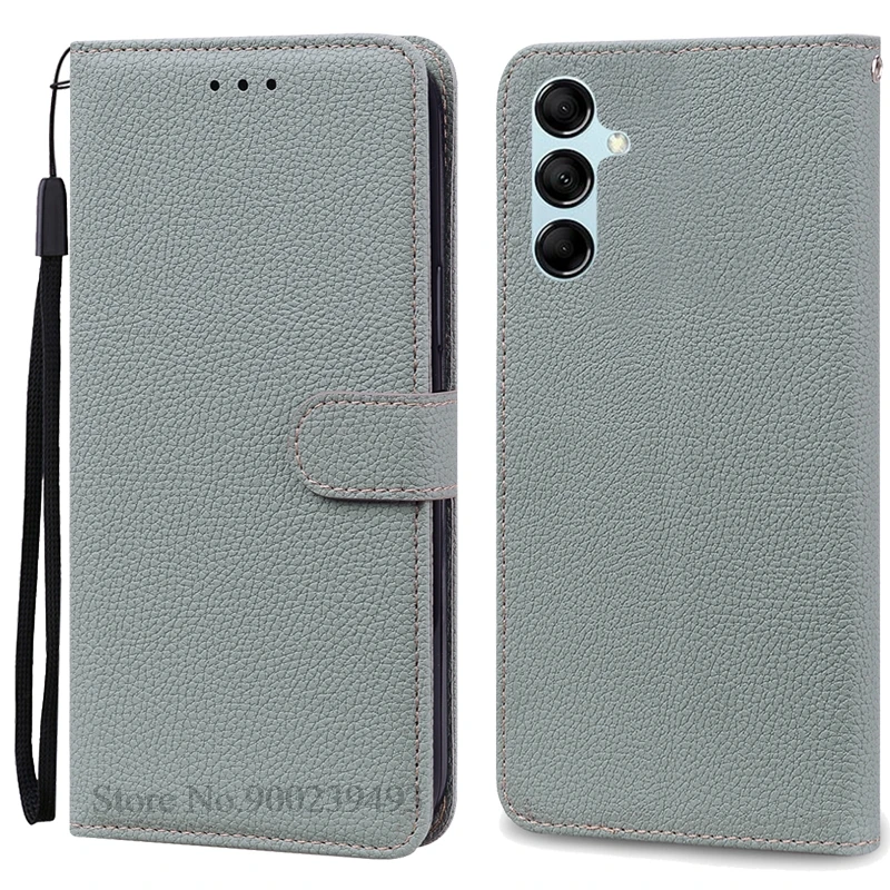 Leather Wallet Flip Phone Case - Premium Cover for Samsung Galaxy M55 5G