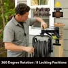 712-B Single Arm Navigator Multi-Directional Garden Hose Reel, Holds 125-Feet of, 5/8-Inch, Black 4