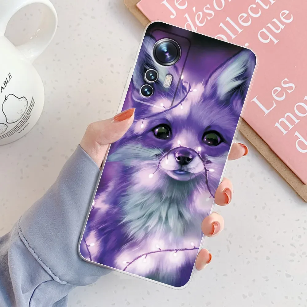 Clear Soft Silicone Phone Case - Cute Design