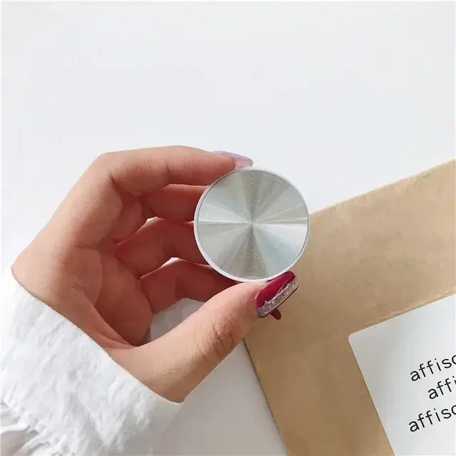 Portable CD Pattern Mobile Phone ABS Stretching Bracket for IPhone Samsung Xiaomi Universal Accessories Finger Ring Stand Holder - Image 14
