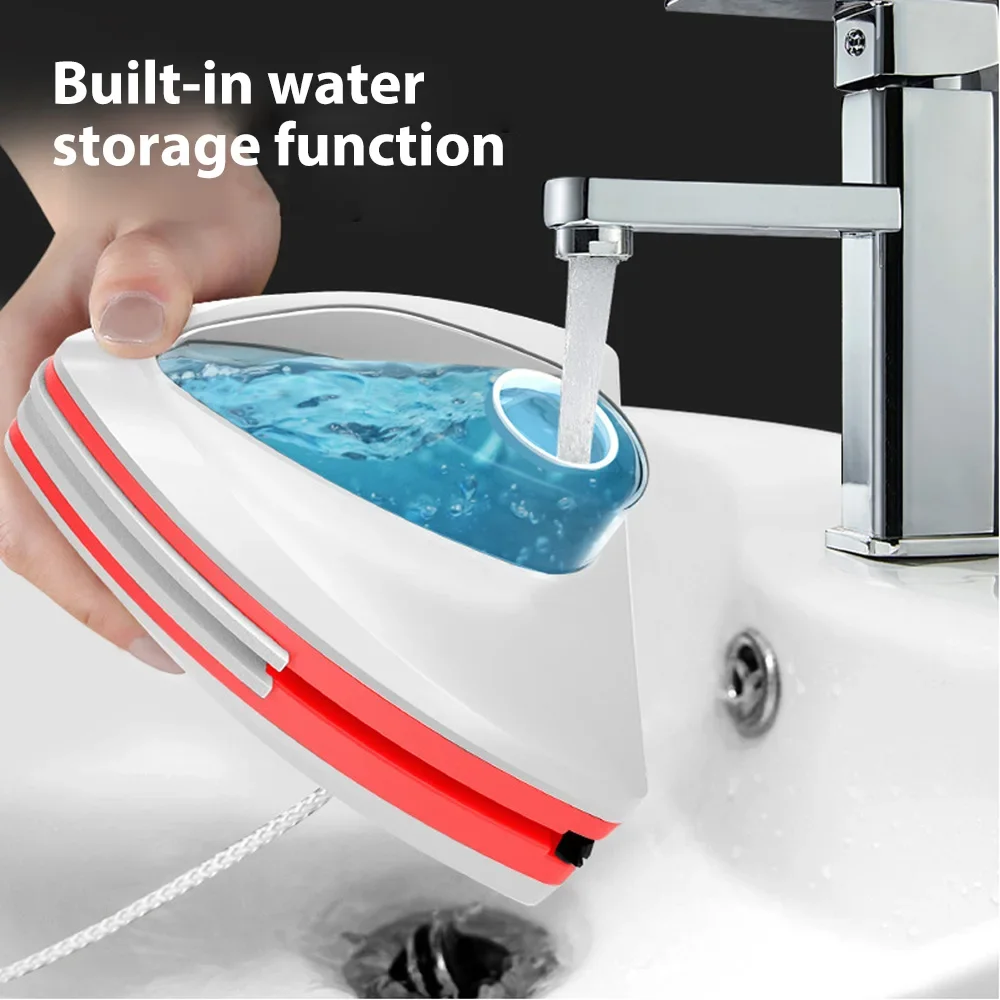 Window cleaning brush Window cleaner Magnetic Glass Window Cleaner Double-Sided Automatic Water Discharge Wiper