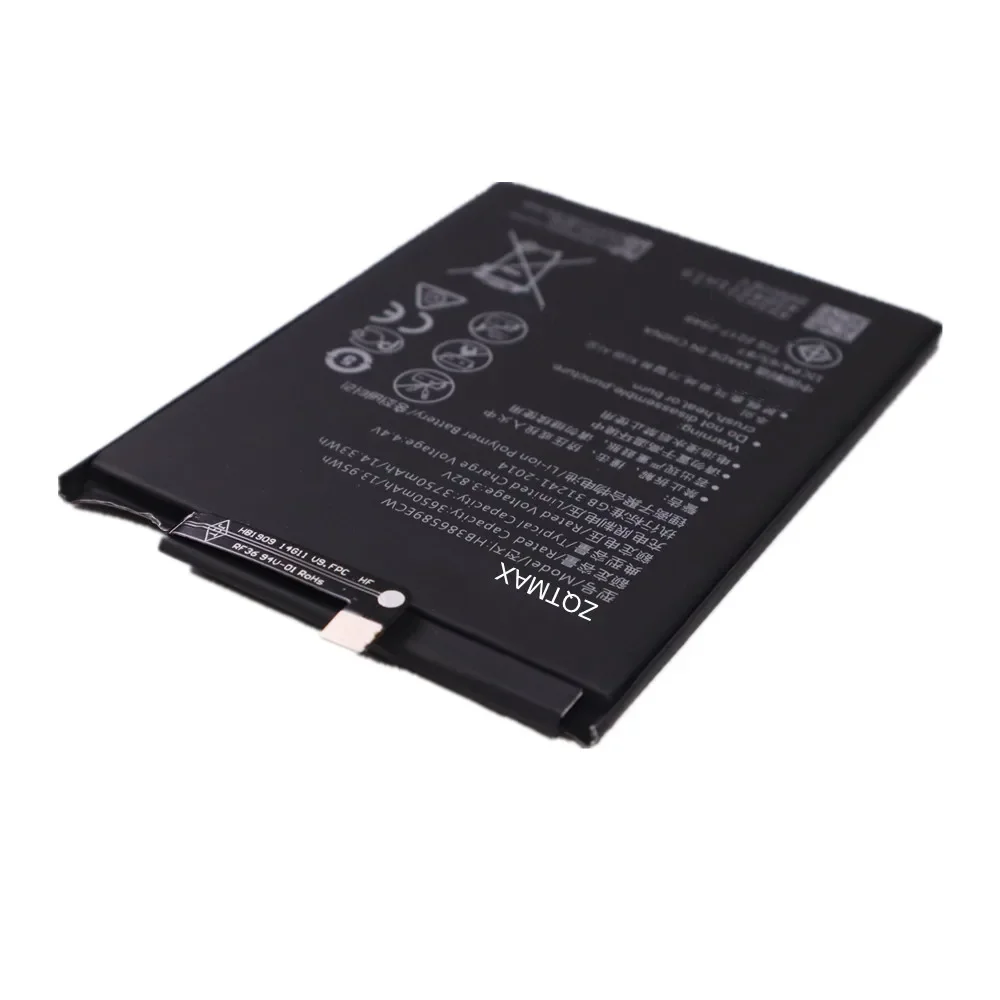 3750mAh HB386589ECW Battery For Huawei Nova 3 4 5T / P10