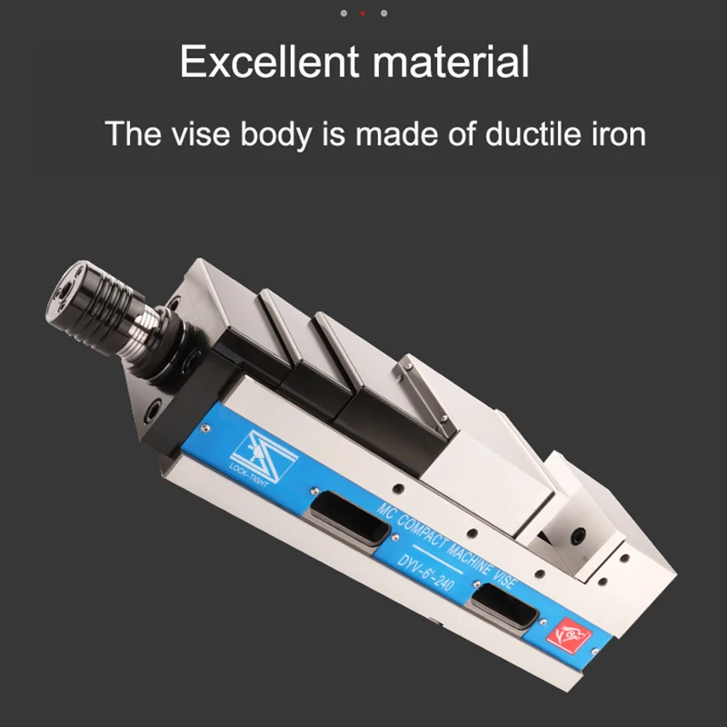 New Universal Pneumatic Vise 6 Inch CNC Computer Pneumatic Clamp 90° Right Angle Vise Milling Machine High Precision Vise 5