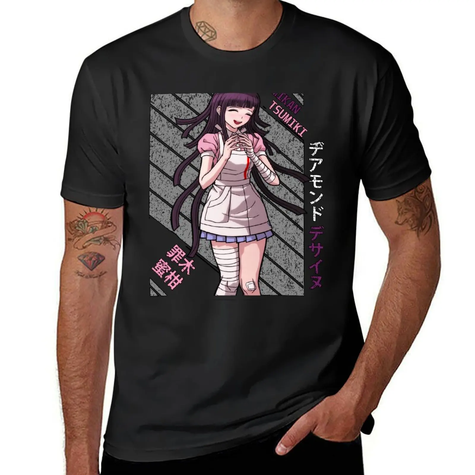 

Mikan Tsumiki - Super DanganRonpa 2 T-Shirt blanks heavyweights Blouse tshirts for men