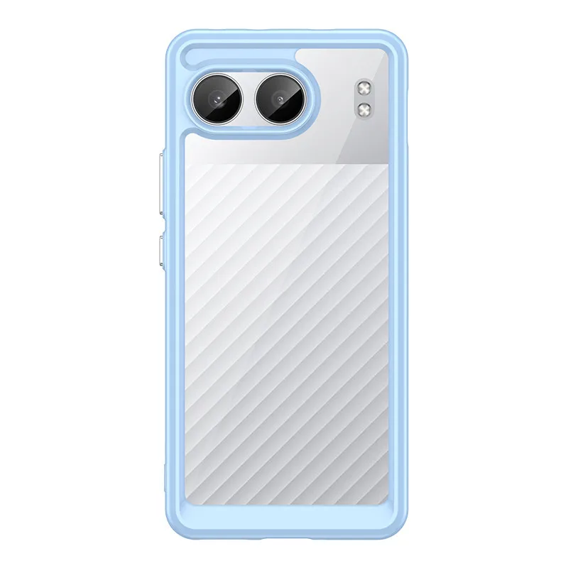 Enhanced Protective Phone Case with Acrylic Back and TPU Bumper