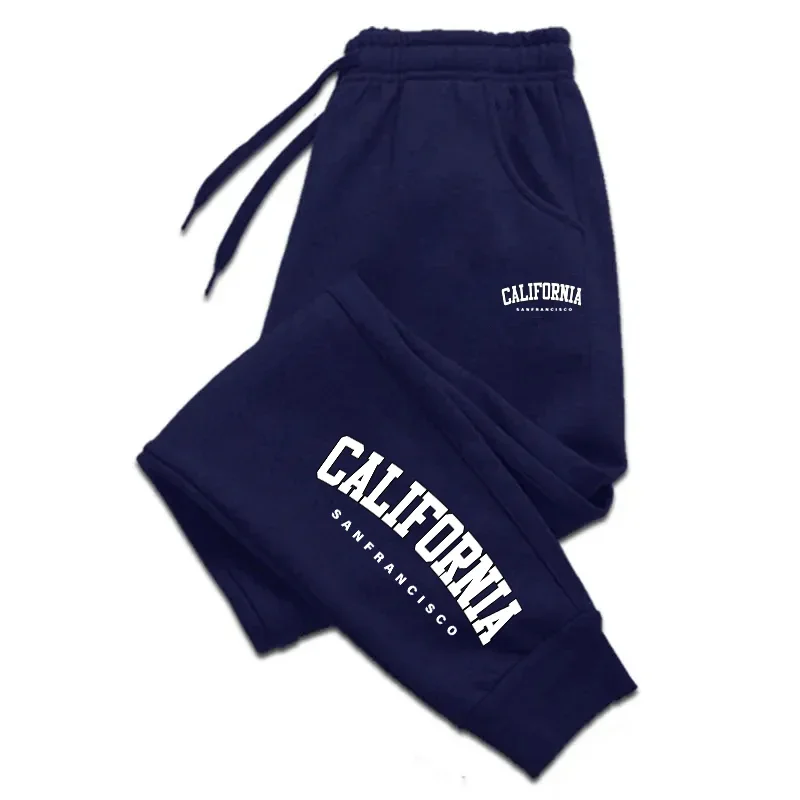 California Printed Jogging Pants Sports Pants Fitness Running Trousers Sports Style Sweatpants Pants Men Tracksuit Sweatpants 4