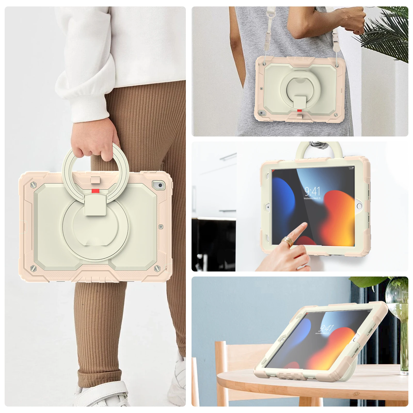 caso ipad para geração prova de choque para mini pro tampa inteligente