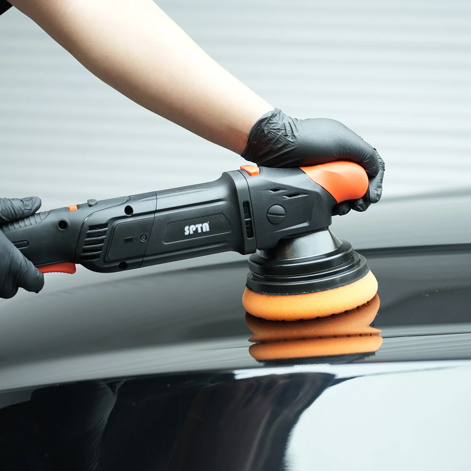 SPTA New Model CP503 1100W Orbit 8mm Forced Dual Action Polisher 5"(125mm) / 6"(150mm) Polishing Machine