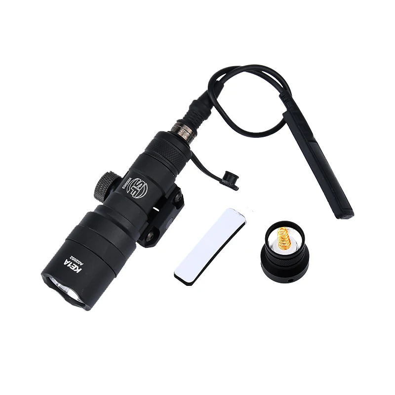 WADSN Airsoft Weapon Light Surefir M300 M300B Mini Scout Light Rifle AR15 HK416 M4 Hunting Metal LED Flashlight Lanterna Torch