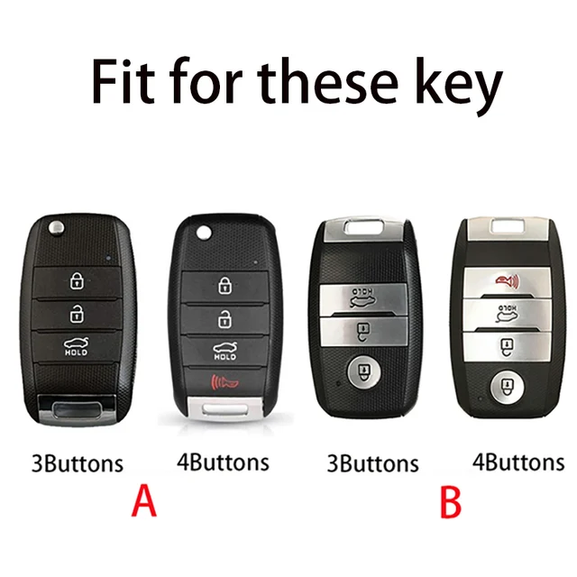 기아 차량을 위한 내구성 있는 키 케이스 커버로 스타일과 보호 기능을 더하세요.