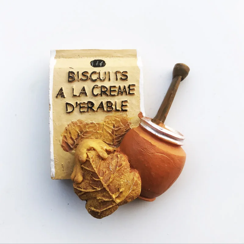 

Fridge Magnet Honey Cookies Creative Crafts Cultural Landscape Decoration Message Stickers Tourism Souvenirs