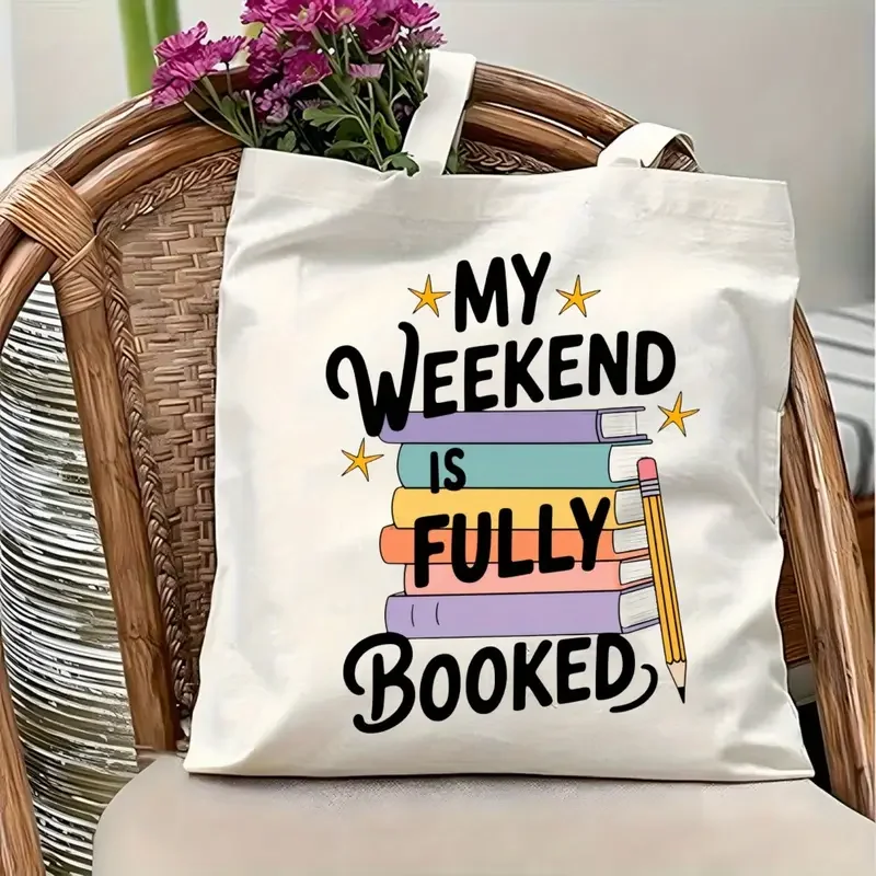 Book Lovers Canvas Tote 1