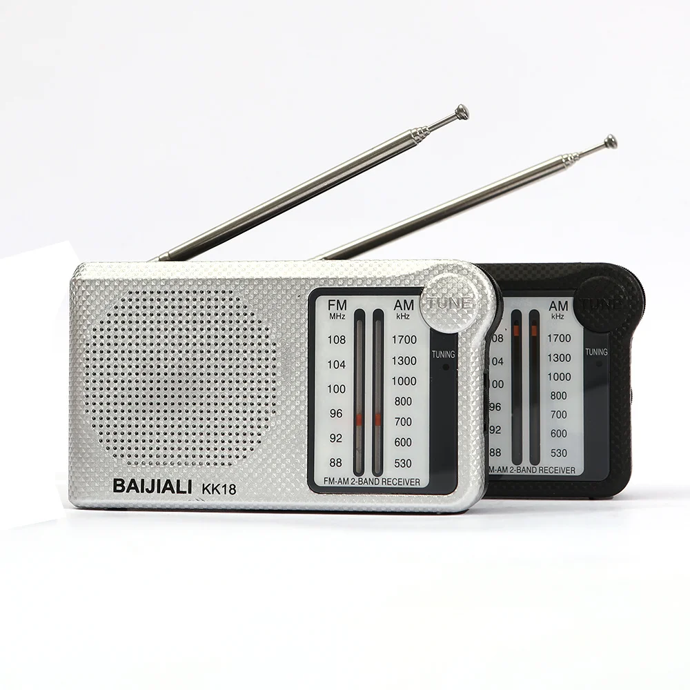 Kk18 Am Fm Altoparlante Radio Portatile Aa Batterie Operate Radio Vintage 2 Bande Radio Di Facile Regolazione Con Cinturino Per Anziani