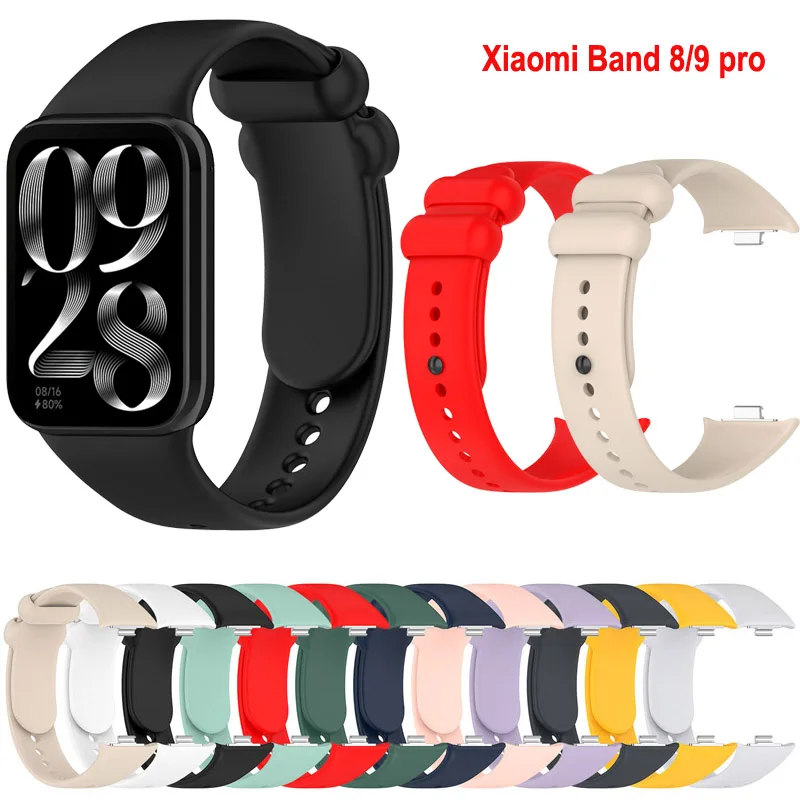 Sport Silicone Strap Bracelet for Smart Watches - Durable Rubber Wristband Accessories