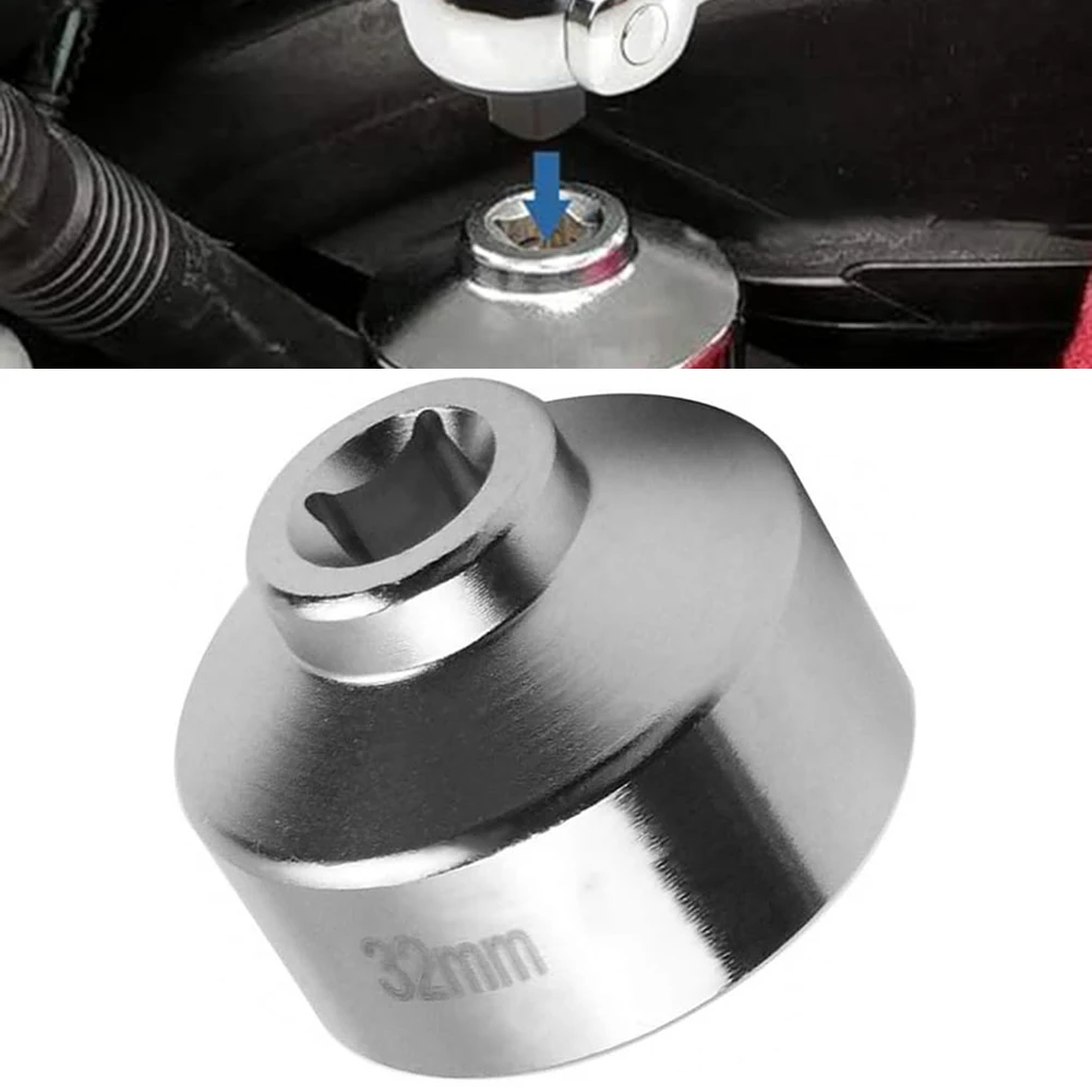

Oil Filter Wrench Cap Housing Steel Tool Removedor 32mm Universal Accessories Repair Sleeve Car Accessories