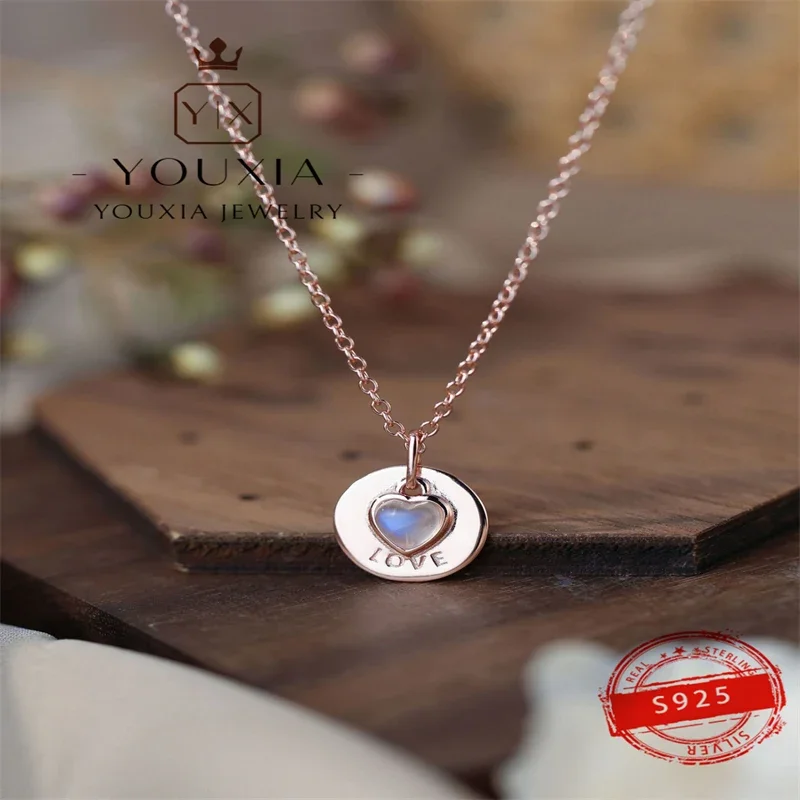 

Женское колье из серебра 925 пробы, в европейском и американском стиле