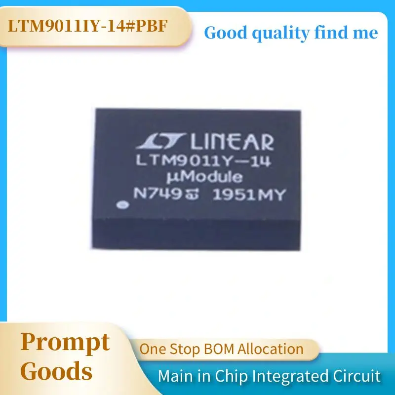 

1 unids/lote New original LTM9011IY-14 # PBF LTM9011IY-14 BGA-140 packaged analog-to-digital conversion chip ADC 100% genuine
