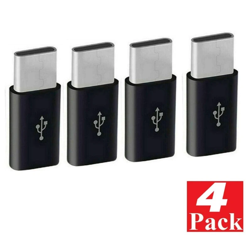 마이크로 USB-USB C 어댑터, 미니-타입 C 충전 어댑터, USB C 타입 어댑터 변환 커넥터, 저항 포함