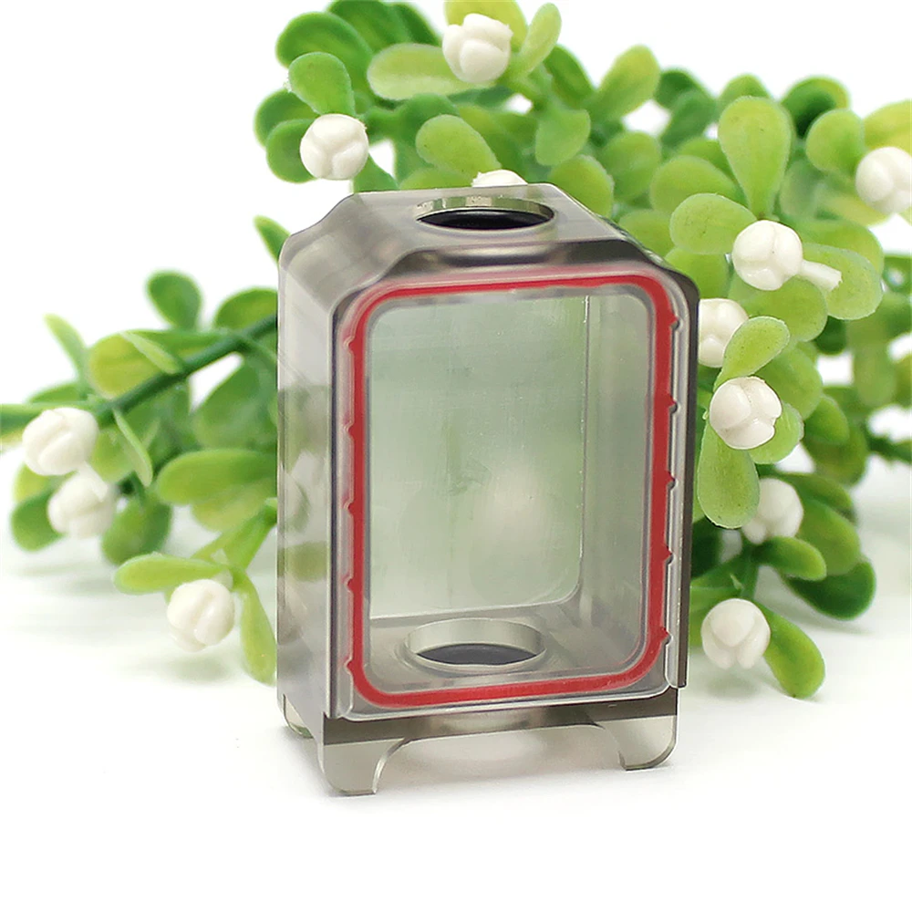 Sxk Style Glass Door Cover Boro Tank Per Billet V4 Box Mod Bb Box Materiale Acrilico/Pei Nero Trasparente Sxk I Più Venduti