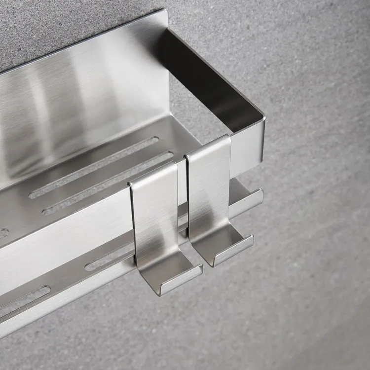 Shower Shelf Stainless Steel Shower Shelf Without Drilling Basket for Bathroom Showers Bathroom Organizer