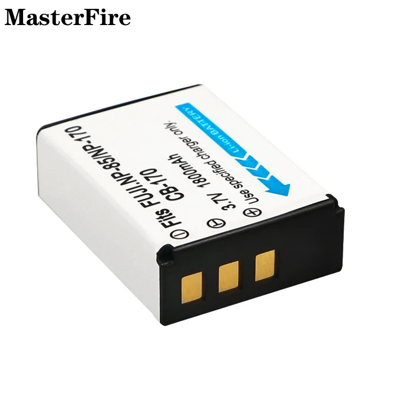

3.7V 1800mah Rechargeable Li-ion Battery NP-85 NP-170 CB170 for Fujifilm FinePix SL300 SL305 SL245 SL240 SL260 SL280 Batteries