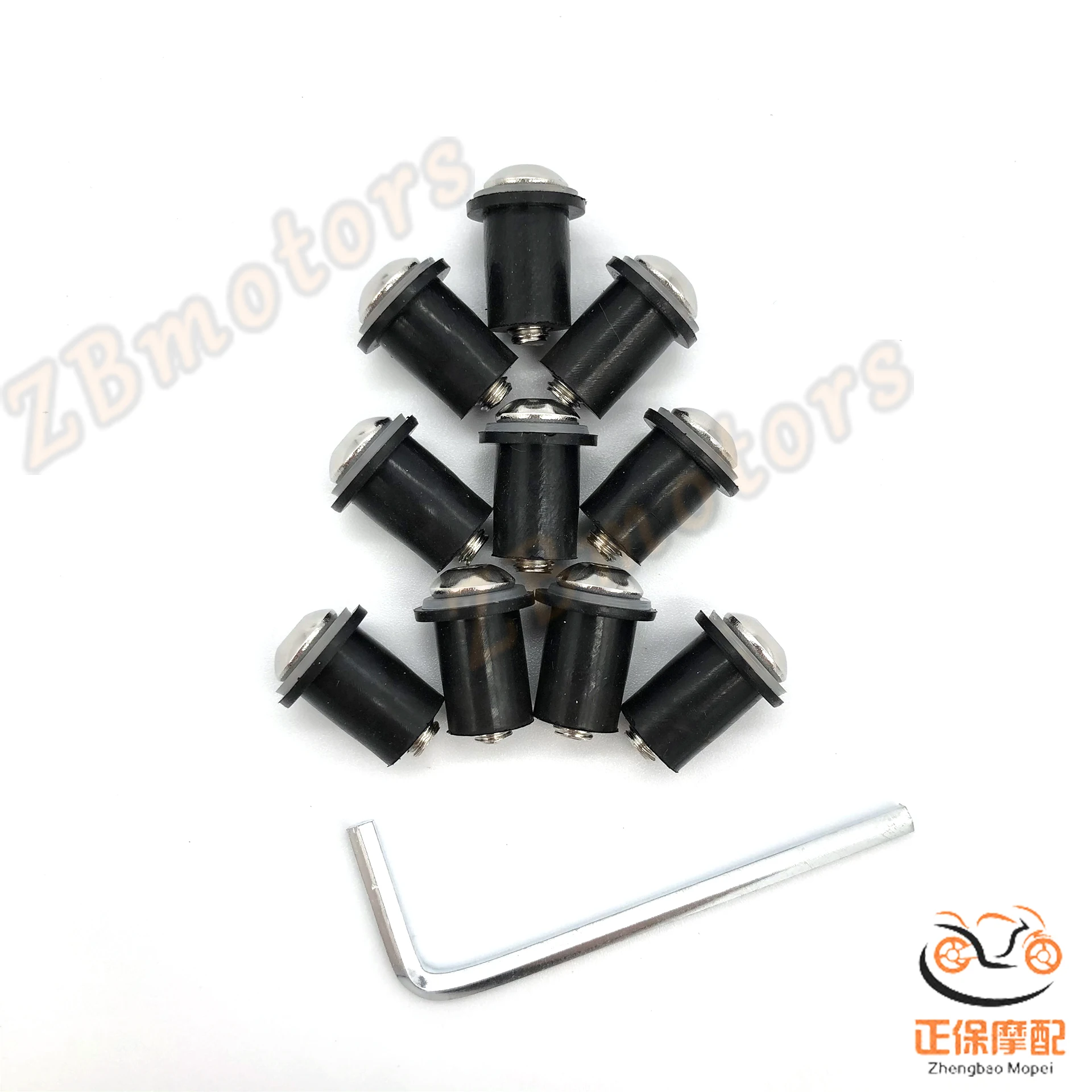 Bullone Parabrezza 20 Pezzi Per Ducati Monster 696 796 M1100 M1100S 848