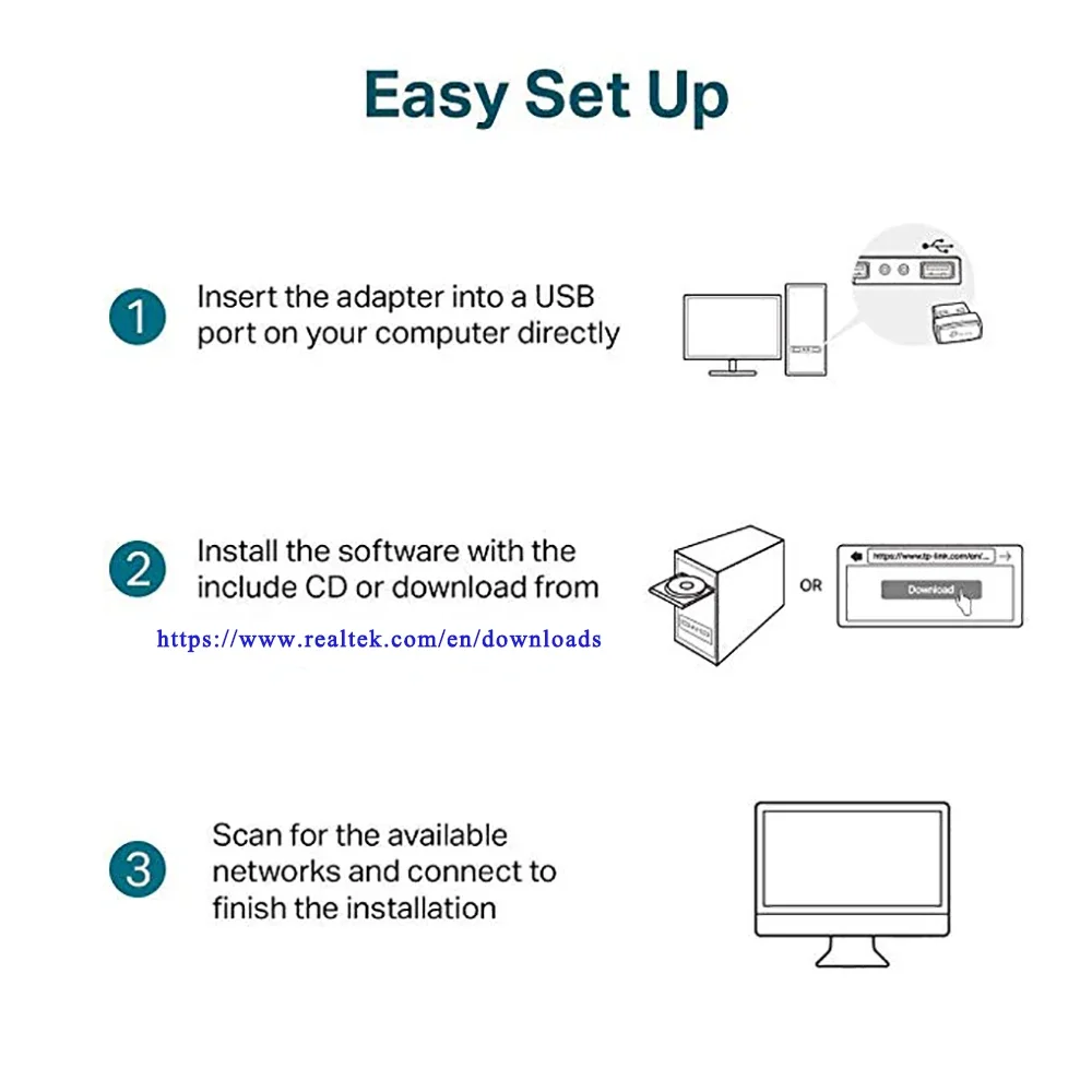 미니 USB Wifi 어댑터 802.11b/g/n RTL8188 안테나 150Mbps 무선 수신기 동글 네트워크 카드 데스크탑 노트북 용 외부 WiFi