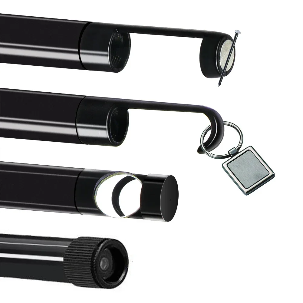 

8mm/8.5mm/10mm Depstech wireless endoscope camera flexible hook magnet side view mirror waterproof flexible cable inspection