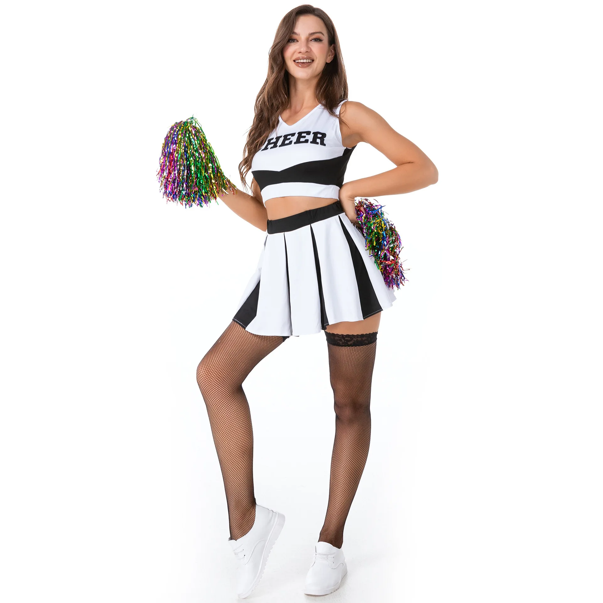 S-M Cheerleading Costume Baby Cheerleading Costume Party Carnival Sports Stage Performance Cos tume