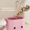 Cat Automatic Feeder Cute Smiling Feeding and Water Dispenser New Pet Supplies Suitable for Both Cats and Dogs 3