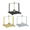 Napkin Holder Rack Metal Tabletop Letters Napkin Dispenser Tray Flat Napkin Dispenser for Party Bar Countertop Kitchen Cafe 1