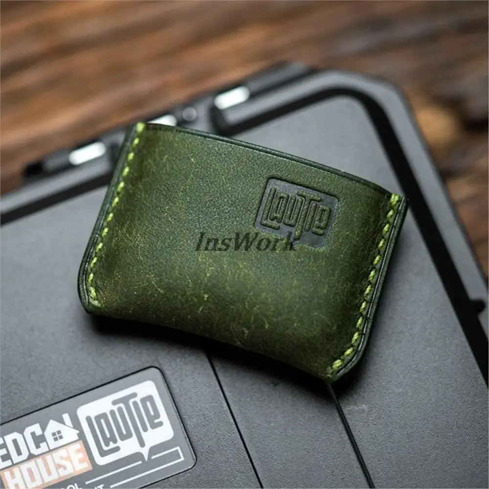 Фото Кожаная кобура LAUTIE EDC для Shuffle V1 V2, сумка для хранения покера, игрушка для снятия стресса, ручная работа, портативная №5