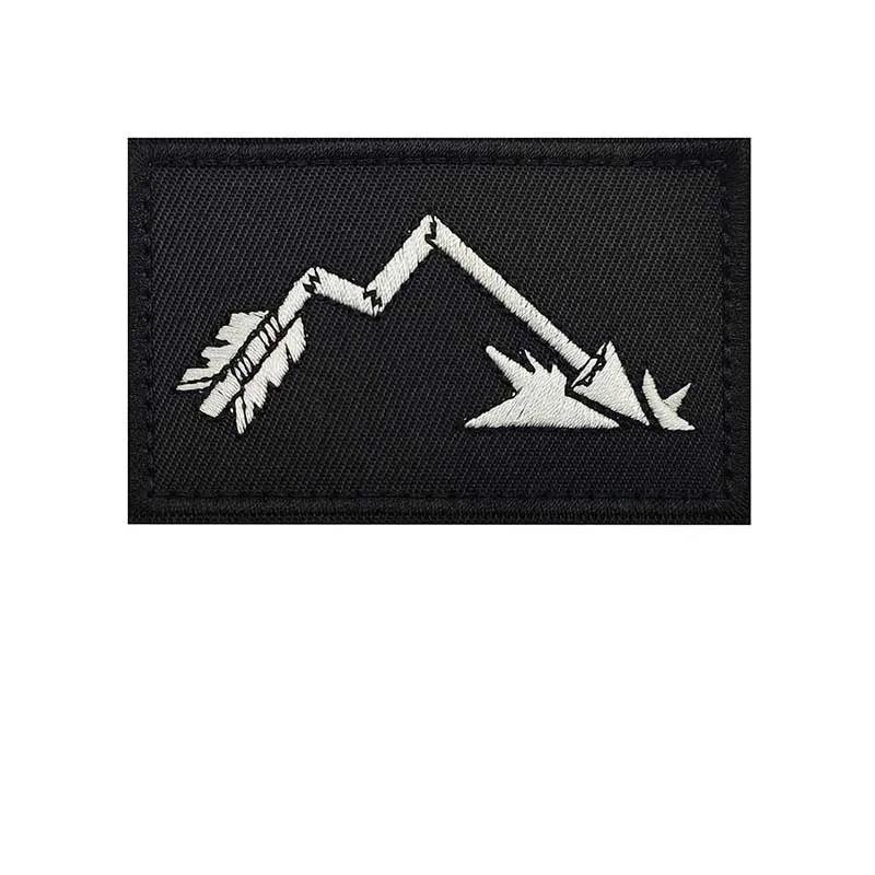 Glow Dark Edward Teach Blackbeard bandiera pirata patch – tattico