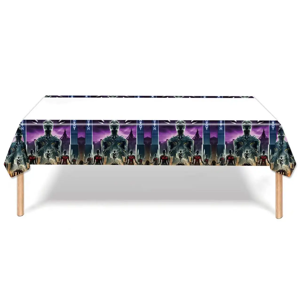 Black Panther Party Decoration Disposable Cup Plates Tablecloth For Boys Birthday Baby Shower