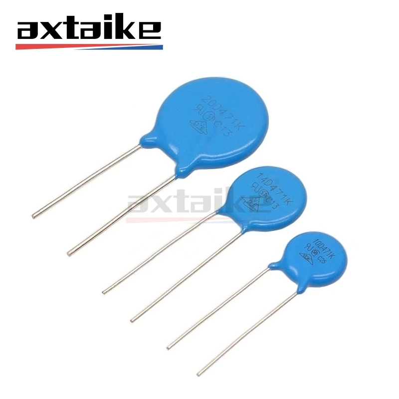 10PCS Varistor 7D 10D 14D 20D 330K 470K 391K 431K 471K 511K 561K 681K 821K 102K 33 39 47 100 270 390 430 470 510 560 680 820 V