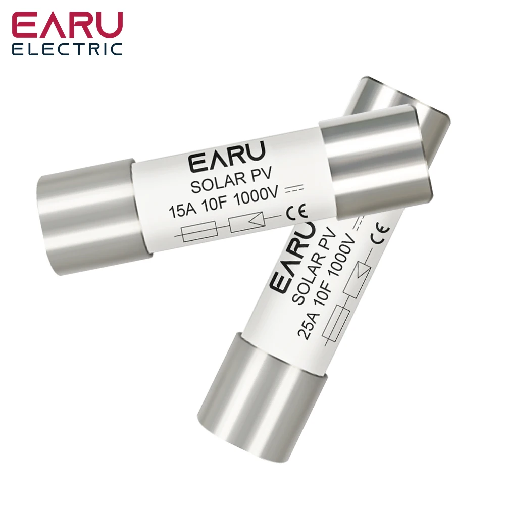 High Voltage Solar System Short Circuit Protection Fuse - Solar DC 1000V gPV, 6A-32A Options Available