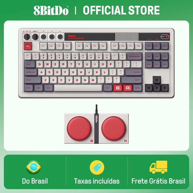 Teclado 8BitDo Retro 87 TKL