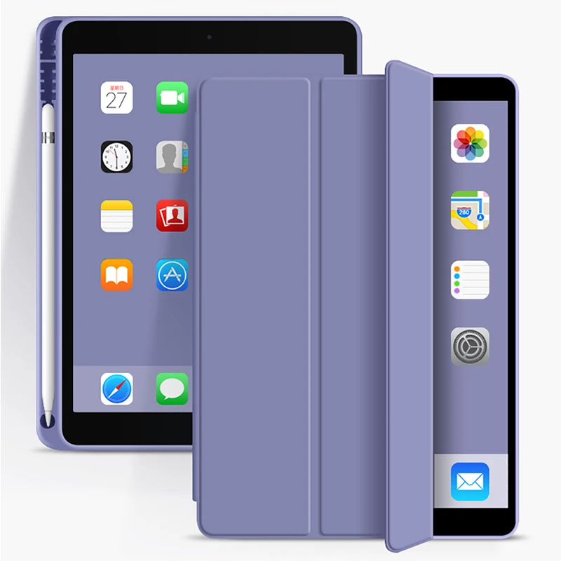 Versatile iPad Case with Pencil Holder