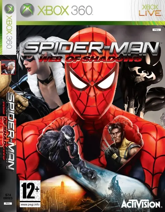 Spider-Man Web of Shadows - Xbox 360 