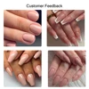 KODIES GEL Nude Color Structure Rubber Base Gel Nail Polish Semi Permanent UV Milky White Base Gel Top Coat Super Shine Manicure 6