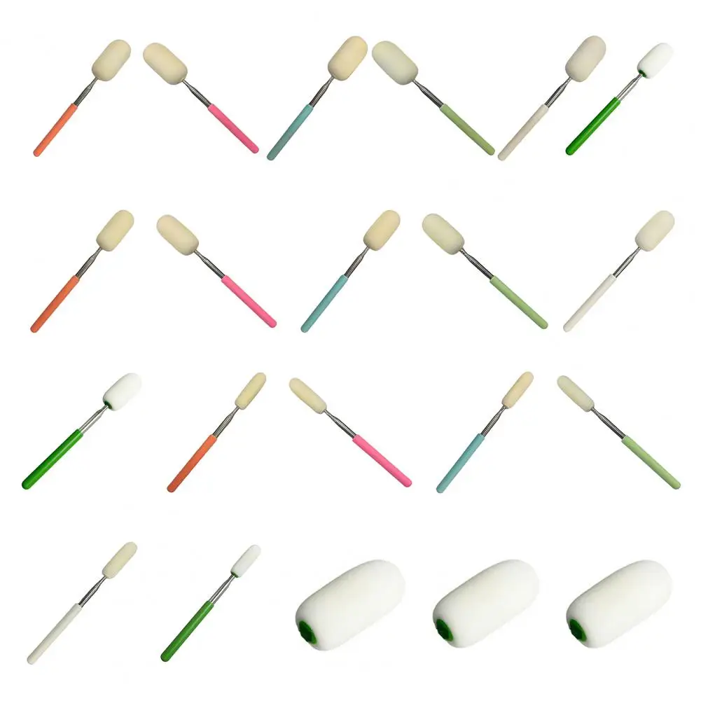 1/3Pcs Pottery Sponge Stick Stainless Steel Handle Telescoping Pottery Cleaning Sponge Tall Narrow Water Removal Tools,pottery tools,pottery sculpting tools