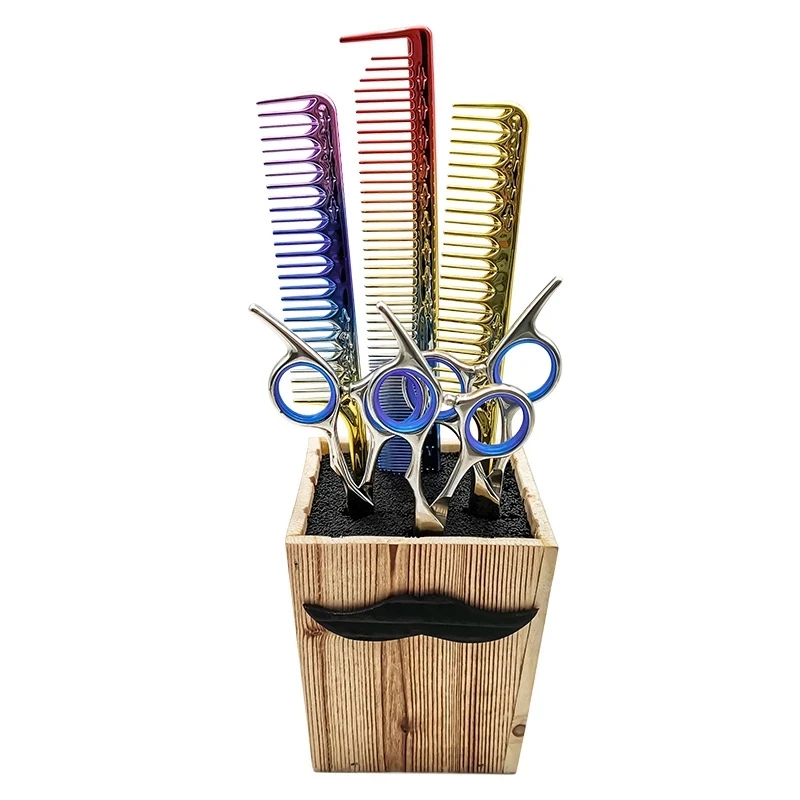 Hairdresser Skull Scissor Holder Barber Tools Scissors Comb Storage Box -  China Scissor Holder and Scissor Storage price