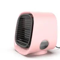 5V Home Mini Portable Air Conditioner 3 Colors Light Conditioning Humidifier Purifier USB  Humidification Cooler with Water Tank 2