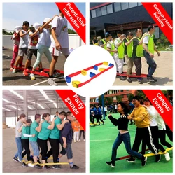 Children Group Outdoor Games Sports Toy Giant Footsteps Group Building Fun Training Adult Team Competition Interactive Equipment