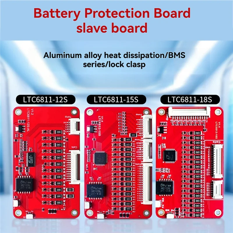 A45Z-Flipsky 스마트 BMS 슬레이브 보드 배터리 관리 시스템 (18650 리튬 배터리용)