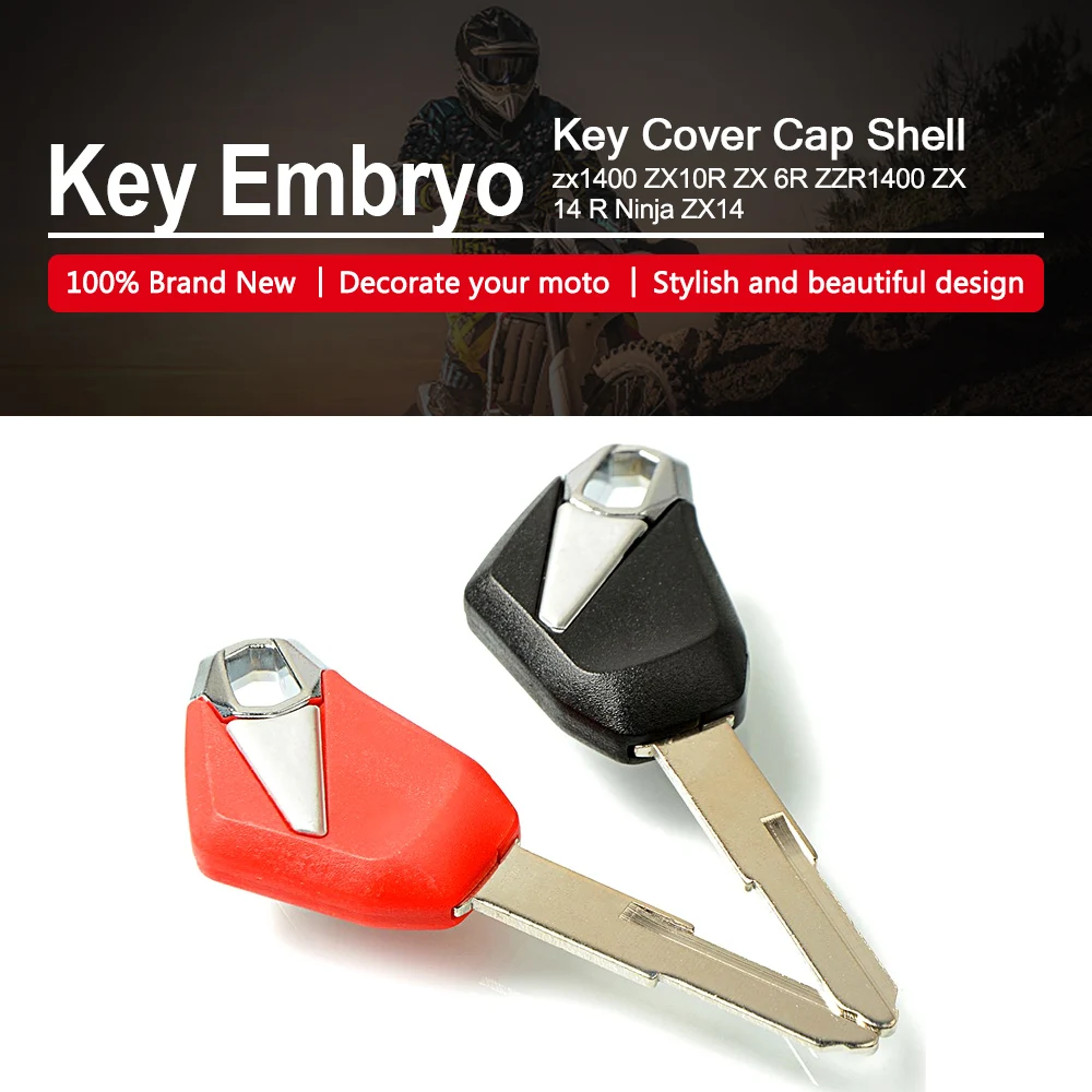 

С логотипом, пустой ключ, необработанное лезвие для KAWASAKI ZX6R ZX636R ZX7 ZX9R ZX10R ZX12R ZX14R ZXR250 ZXR400 ZZR400 ZZR600 ZZR1400 ZRX1200