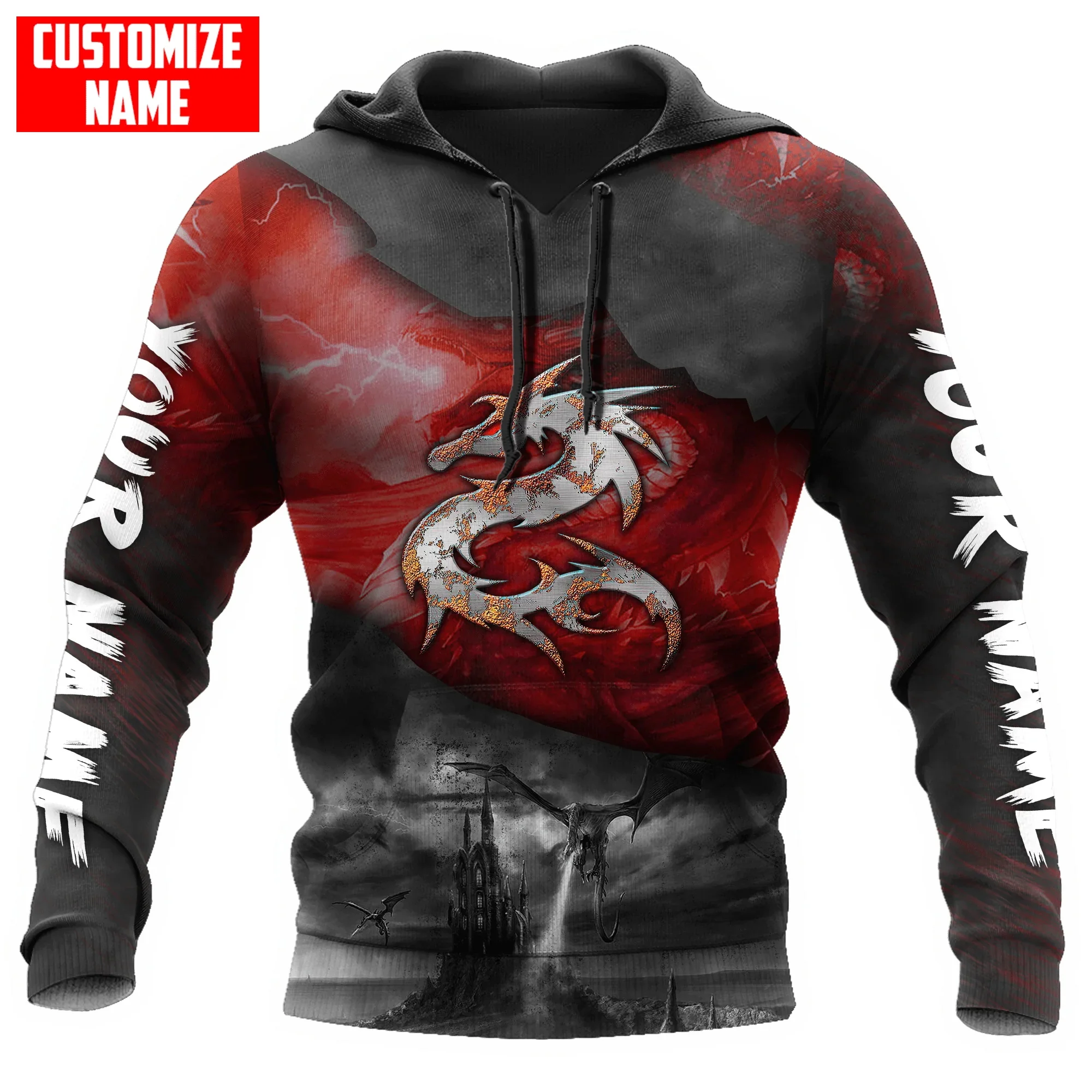 

Personalized Dungeons and Red Dragons 3D All Over Printed Fashion Men's Hoodie Unisex zipper Hoodie Casual Tracksuits KJ989